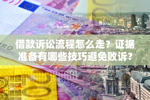济南借款诉讼流程怎么走？证据准备有哪些技巧避免败诉？