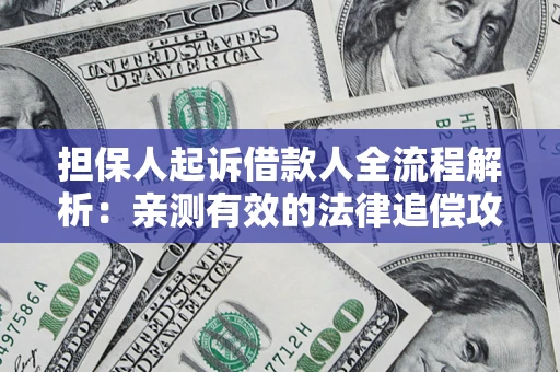 济南担保人起诉借款人全流程解析：亲测有效的法律追偿攻略