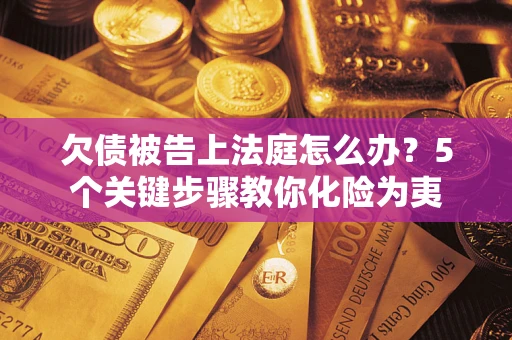 济南欠债被告上法庭怎么办？5个关键步骤教你化险为夷