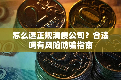 济南怎么选正规清债公司？合法吗有风险防骗指南
